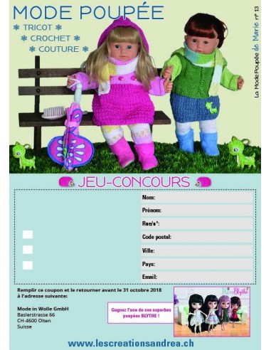 La Mode Poupée de Marie no 13