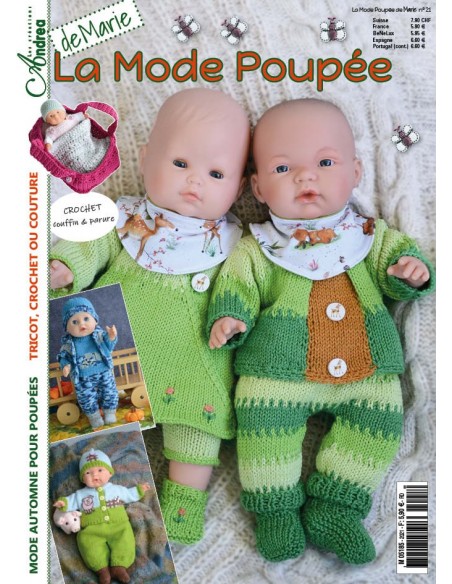 PDF Download La Mode Poupée de Marie n° 21