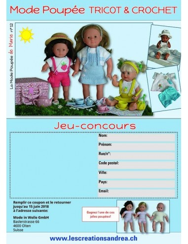 La Mode Poupée de Marie no 12