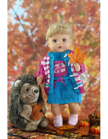 Breipatroon "Danielle" bedrukt