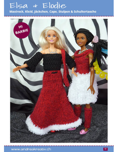 PDF Download Fiche tricot "Elsa & Elodie"