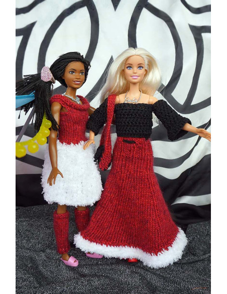 Breipatroon "Elsa & Elodie" bedrukt