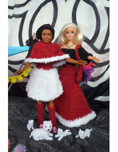 Fiche tricot "Elsa & Elodie" imprimées