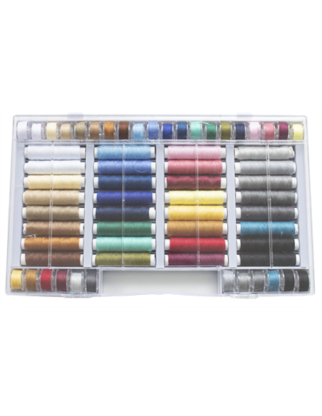 Exclusief naaigaren assortiment 64 stuks