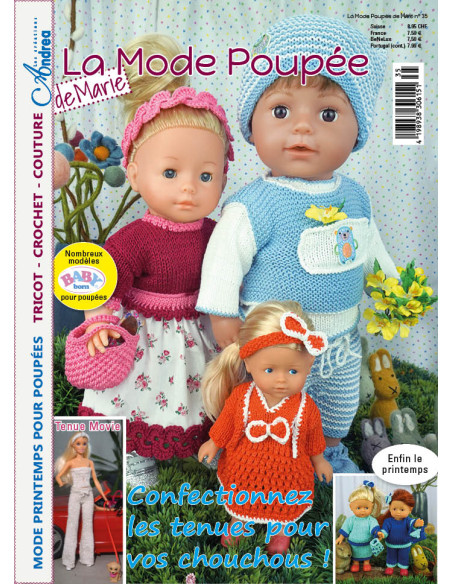 PDF Download La Mode Poupée de Marie n° 35