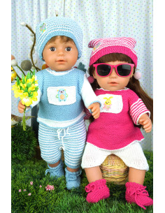 Strickanleitung "Finja & Ferdinand" gedruckt 2