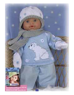 Strickanleitung "Léonie" gedruckt