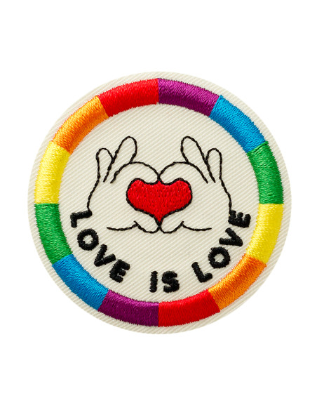 Appliques, Patch, Écusson thermocollant : Love is Love