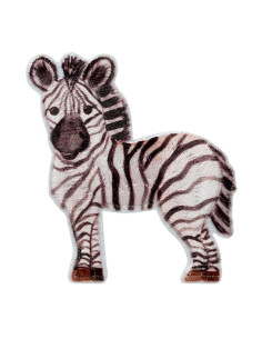 Applikation, Patch, Bügelbild: Zebra