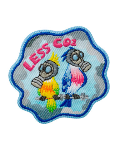 Appliques, Patch, Écusson thermocollant: Recycl-Patch Less Co2