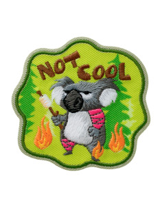 Applikation, Patch, Bügelbild: Recycl-Patch Koala Not Cool