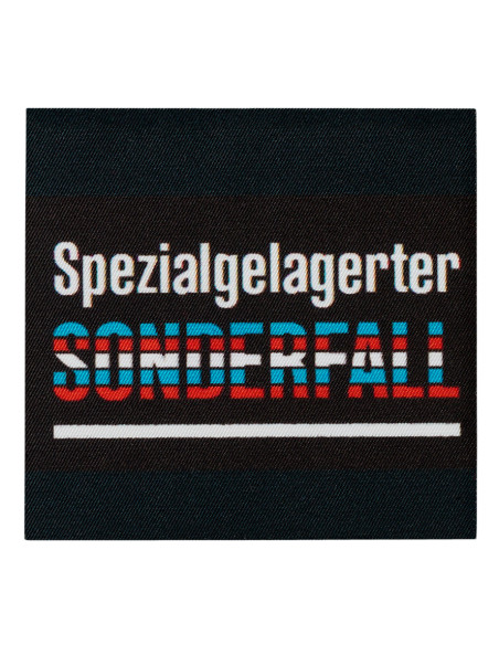 Appliqué, Patch, Iron-on:  De drie vraagtekens ??? © speciale gevallen