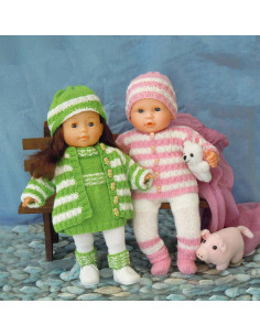 Instructions de tricot "Beatrice & Barbara" imprimées