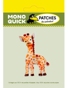 Applikation, Patch, Bügelbild: Giraffe 2