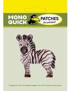 Applikation, Patch, Bügelbild: Zebra 2