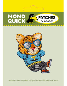 Applicatie, Patch, Strijkapplicatie: Liggende tijger 2