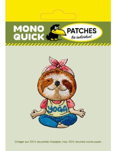 Appliques, Patch, Écusson thermocollant : Paresseux Yoga 2