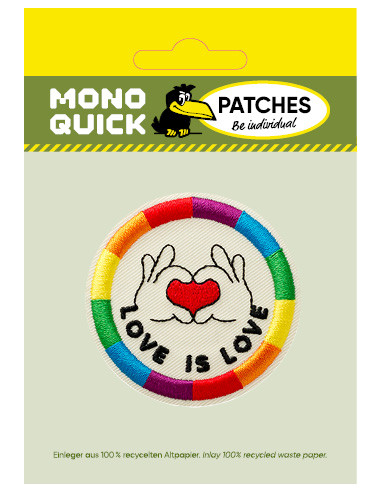 Appliques, Patch, Écusson thermocollant : Love...