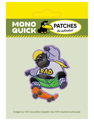 Applikation, Patch, Bügelbild: Gorilla auf...