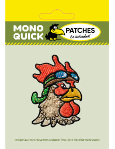 Appliques, Patch, Écusson thermocollant : Tête de coq... 2