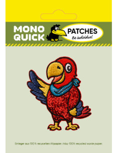 Applicatie, Patch, Strijkapplicatie: Pailletten papegaai 2