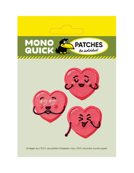 Applicatie, Patch, Strijkapplicatie: Harten creëren