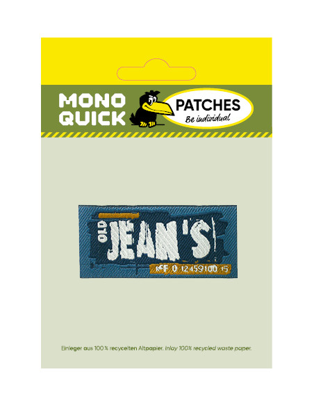Applikation, Patch, Bügelbild: Old Jeans
