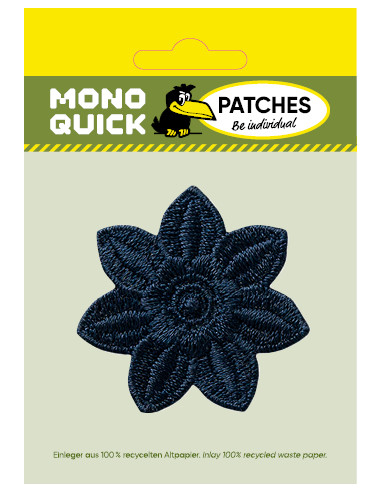 16 Patchs Thermocollants Brodés - Fleurs Et Papillons, Pour Customiser Vêtements, Sacs