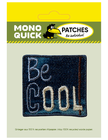 Applikation, Patch, Bügelbild: Be cool