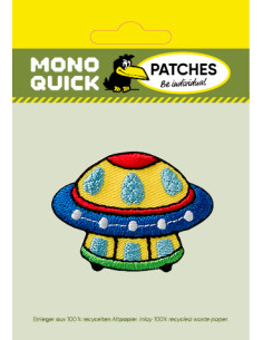 Applikation, Patch, Bügelbild: Raumschiff 2