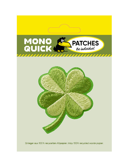Appliques, Patch, Écusson thermocollant : Feuille de trèfle