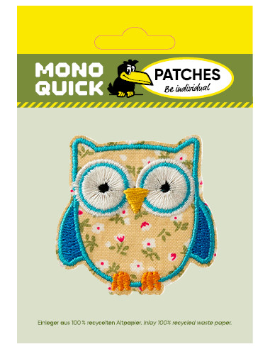 Appliques, Patch, Écusson thermocollant : Hibou