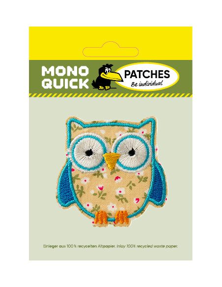 Appliques, Patch, Écusson thermocollant : Hibou