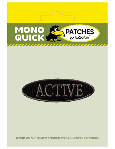 Applikation, Patch, Bügelbild: Active