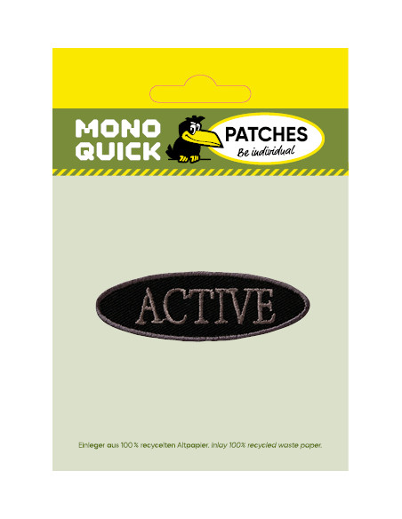 Applicatie, Patch, Strijkapplicatie: Actief