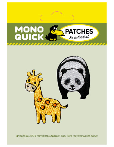 Applicatie, Patch, Strijkapplicatie: Panda en...