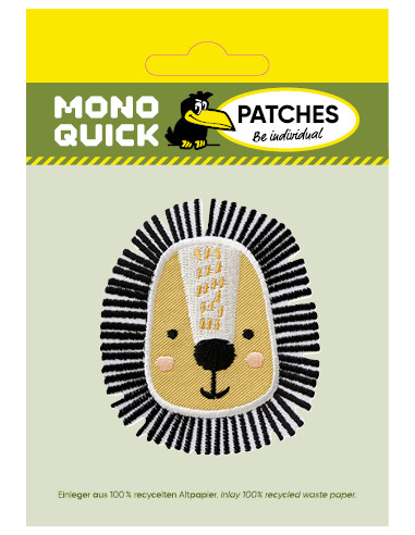 Applicatie, Patch, Strijkapplicatie: Leeuwenkop