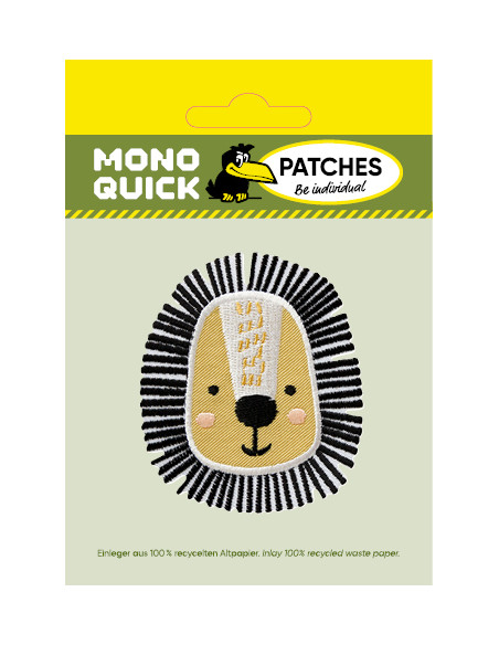 Applicatie, Patch, Strijkapplicatie: Leeuwenkop