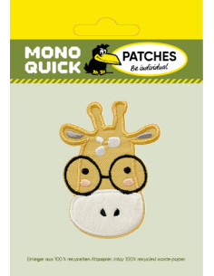 Appliques, Patch, Écusson thermocollant : Tête de girafe 2