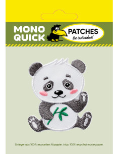 Applikation, Patch, Bügelbild: Panda 2
