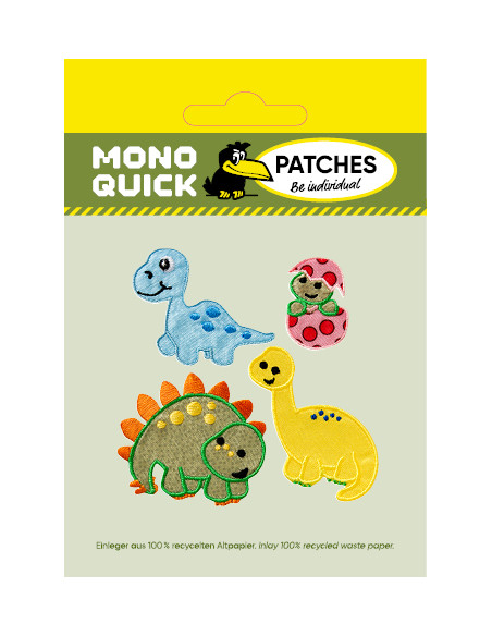 Applicatie, Patch, Strijkapplicatie: Maak dinosaurussen