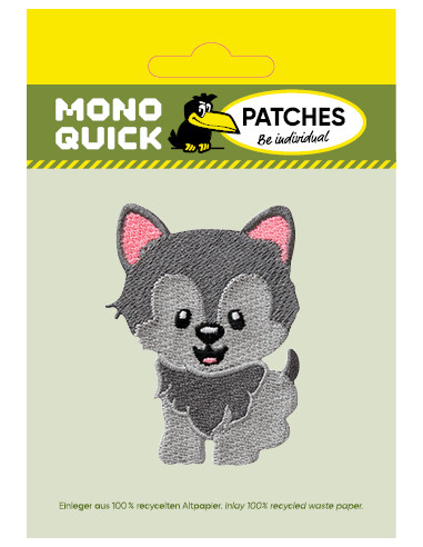 Appliques, Patch, Écusson thermocollant: Loup