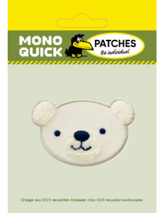 Appliques, Patch, Écusson thermocollant : Tête de nounours 2