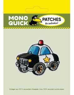 Appliques, Patch, Écusson thermocollant : Voiture de police 2