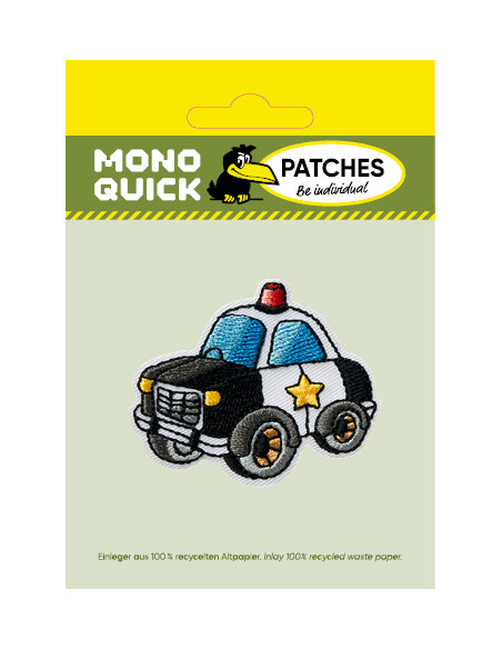 Applicatie, Patch, Strijkapplicatie: Politieauto