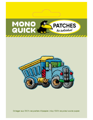 Applikation, Patch, Bügelbild: Truck