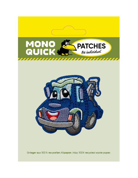 Applicatie, Patch, Strijkapplicatie: Vrachtwagen blauw
