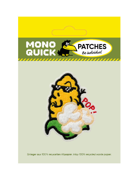 Applicatie, Patch, Strijkapplicatie: Pop maïs