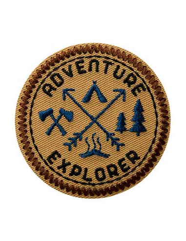 Applikation, Patch, Bügelbild: Adventure Explorer