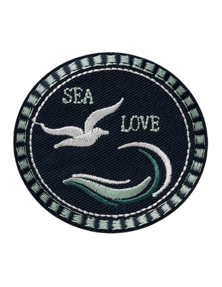 Applikation, Patch, Bügelbild: Sea Love